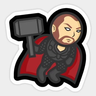 Thor : cute chibi Sticker